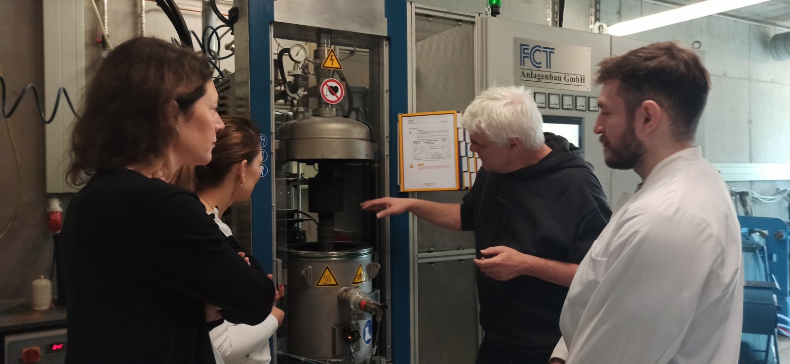a group of researchers in a lab