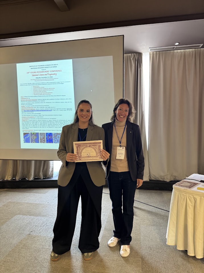 Award ceremony at the ACA XIV conference