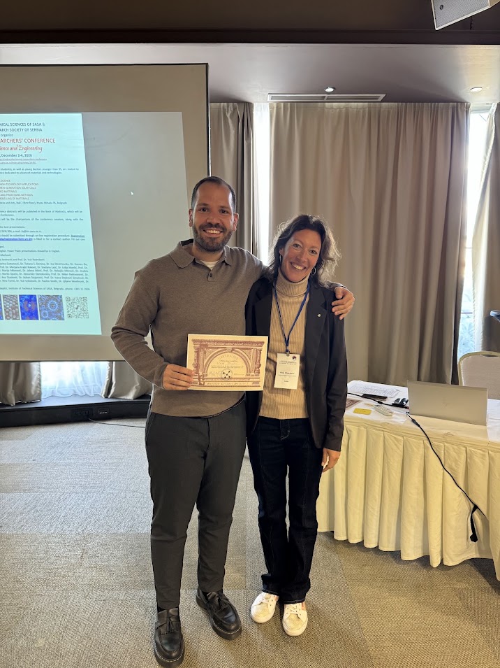Award ceremony at the ACA XIV conference