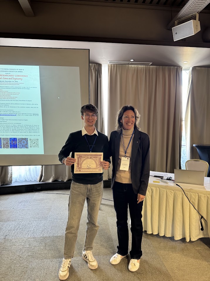 Award ceremony at the ACA XIV conference