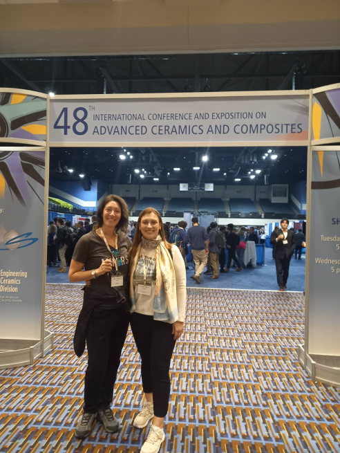 two conference participants
