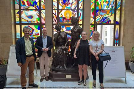 Professor Dominic Bresser visits ITS SASA